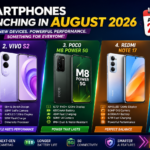 Smartphones launching in August 2026