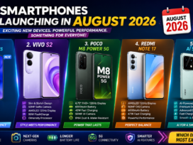 Smartphones launching in August 2026