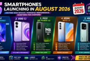 Smartphones launching in August 2026