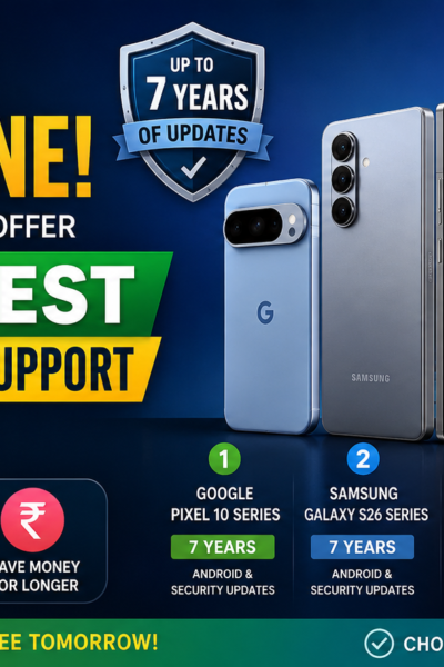 No Need for a New Phone! 5 Android Phones with the Longest Software Update Support (2026 Guide)