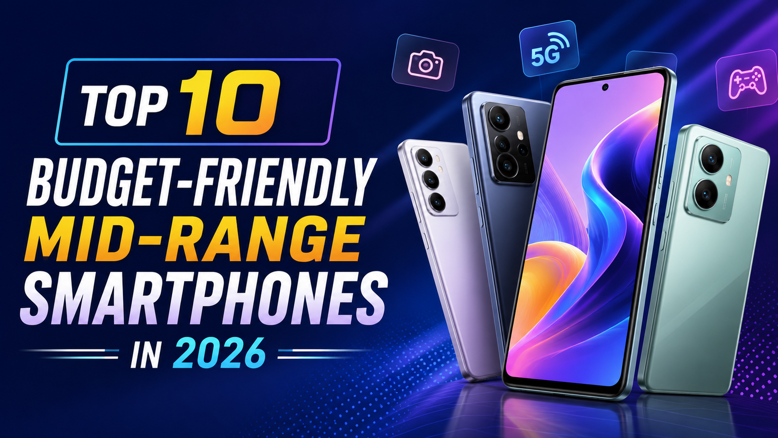 Top 10 budget smartphones in 2026